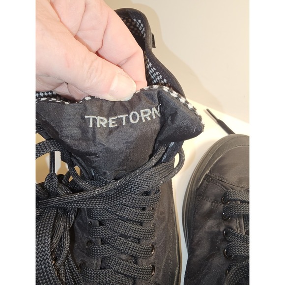 Trentorn Mens Bailey Waterproof High Top Sneakers Size 11 Black - Picture 4 of 14